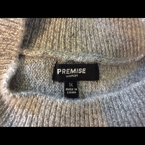 NWOT grey sweater - Picture 4 of 5
